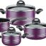 Bateria De Cocina Morada