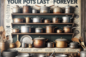 Descubre cómo hacer que tus ollas duren para siempre.