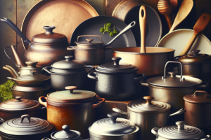 Explorando el mundo de las ollas de cocina de segunda mano.