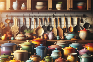 Ollas de colores: estilo y funcionalidad en tu cocina.