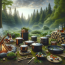 Ollas para cocinar al aire libre: disfruta de la naturaleza con estilo.