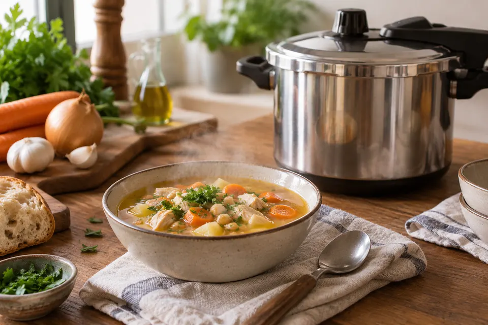 Sopas reconfortantes que solo puedes lograr con una olla a presión Imagen ilustrativa: Sopas reconfortantes que solo puedes lograr con una olla a presión
