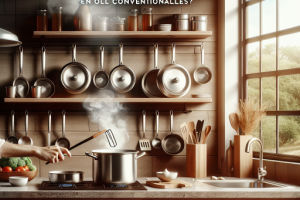 ¿Puedes cocinar sin aceite en ollas convencionales?